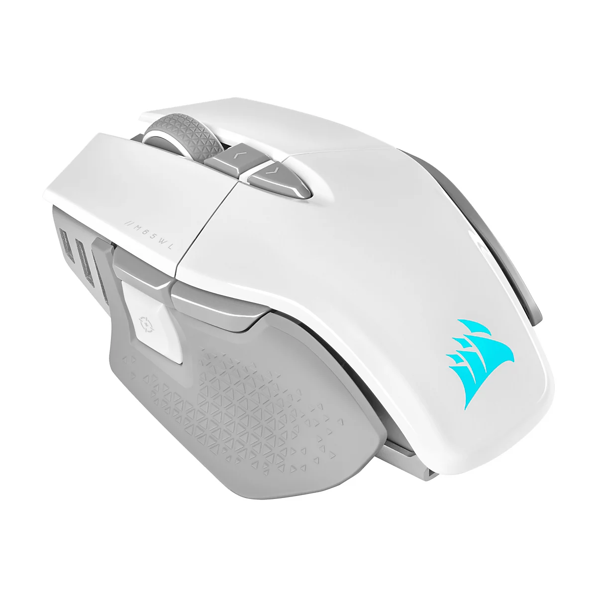 CORSAIR Gaming M65 RGB ULTRA WIRELESS - Maus - optisch - 8 Tasten - kabellos, kabelgebunden - Bluetooth, 2.4 GHz