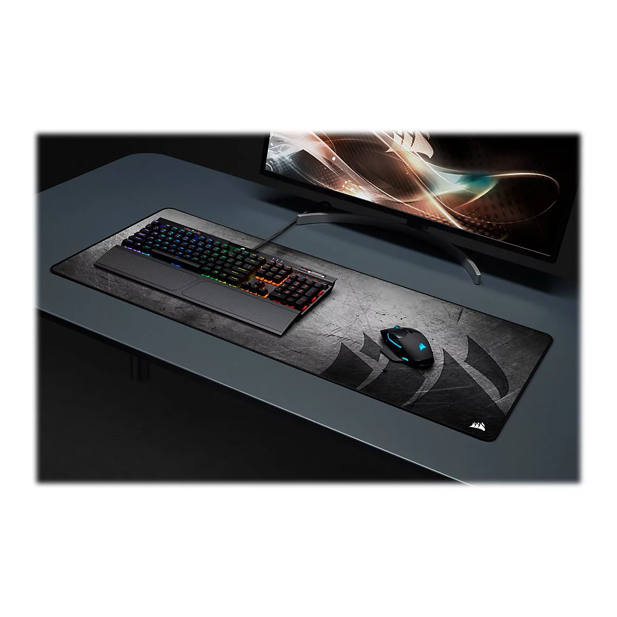 CORSAIR Gaming MM350 PRO Premium Extended XL - Mauspad - Schwarz