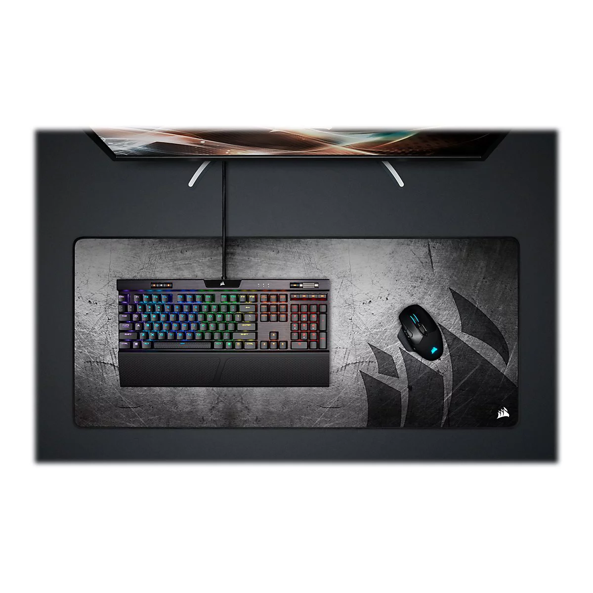 CORSAIR Gaming MM350 PRO Premium Extended XL - Mauspad - Schwarz