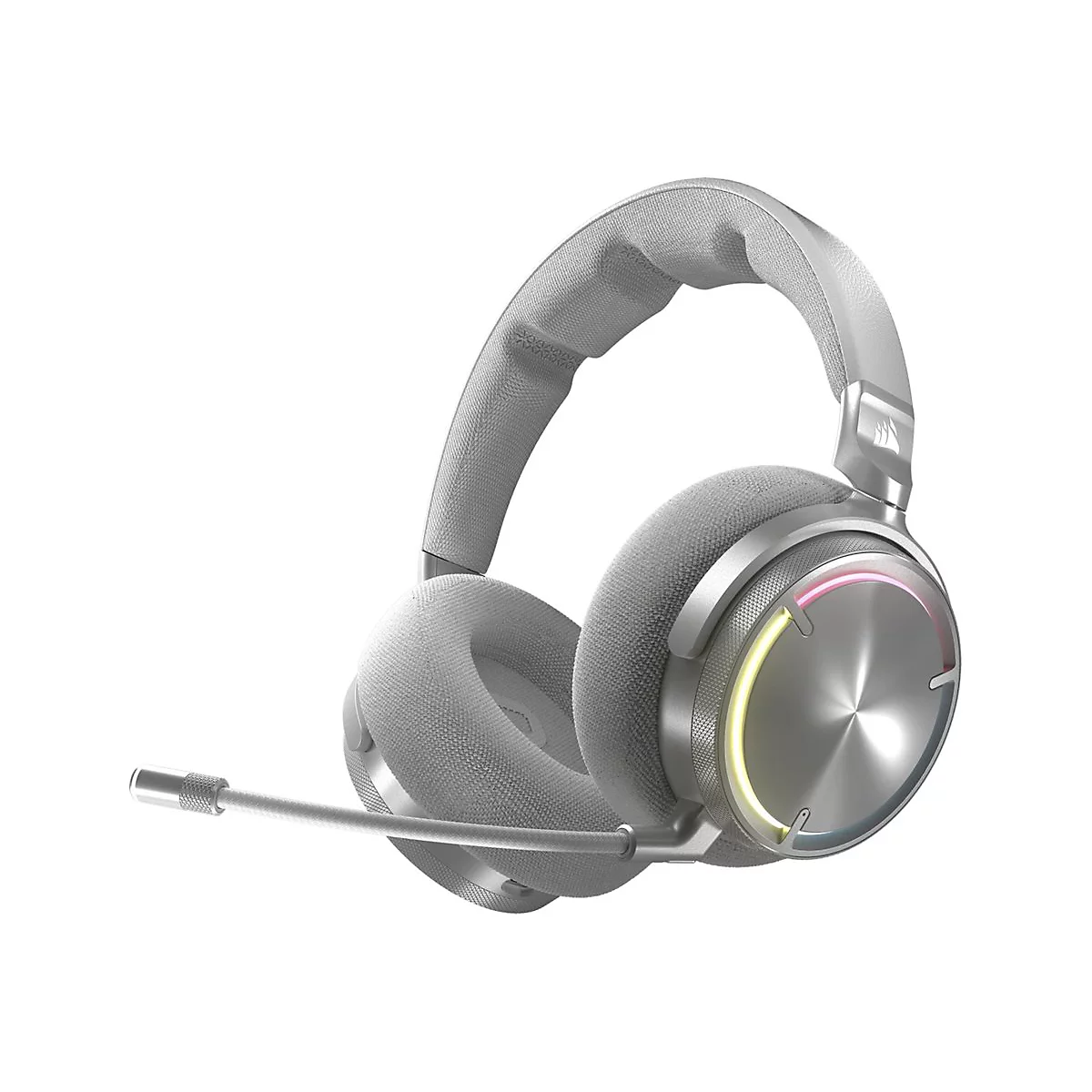 CORSAIR Gaming VIRTUOSO MAX WIRELESS - Headset - ohrumschließend - Bluetooth / 2,4 GHz Funkfrequenz - kabellos, kabelgebunden - aktive Rauschunterdrückung