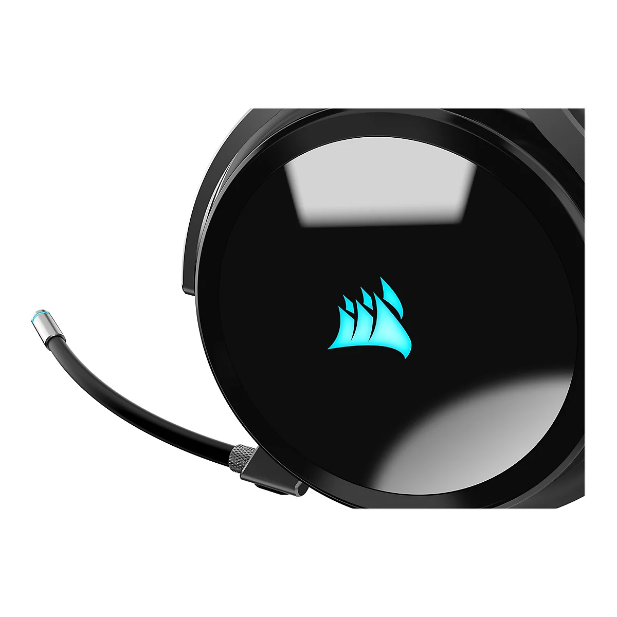 CORSAIR Gaming VIRTUOSO RGB - Headset - ohrumschließend - 2,4 GHz - kabellos - USB, 3,5 mm Stecker