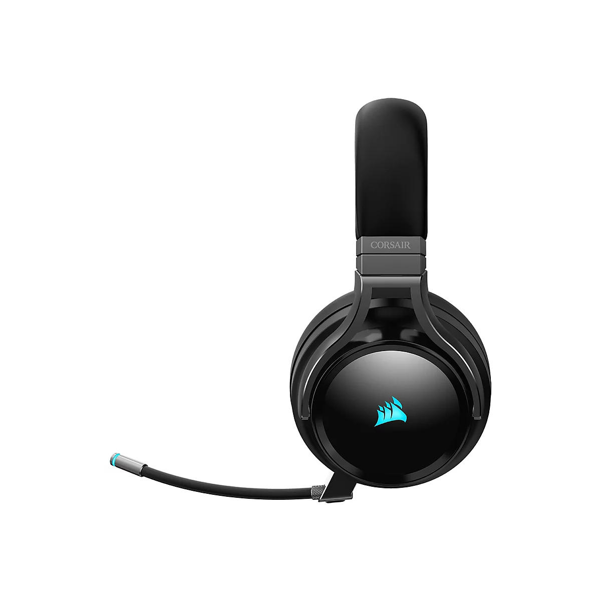 CORSAIR Gaming VIRTUOSO RGB - Headset - ohrumschließend - 2,4 GHz - kabellos - USB, 3,5 mm Stecker
