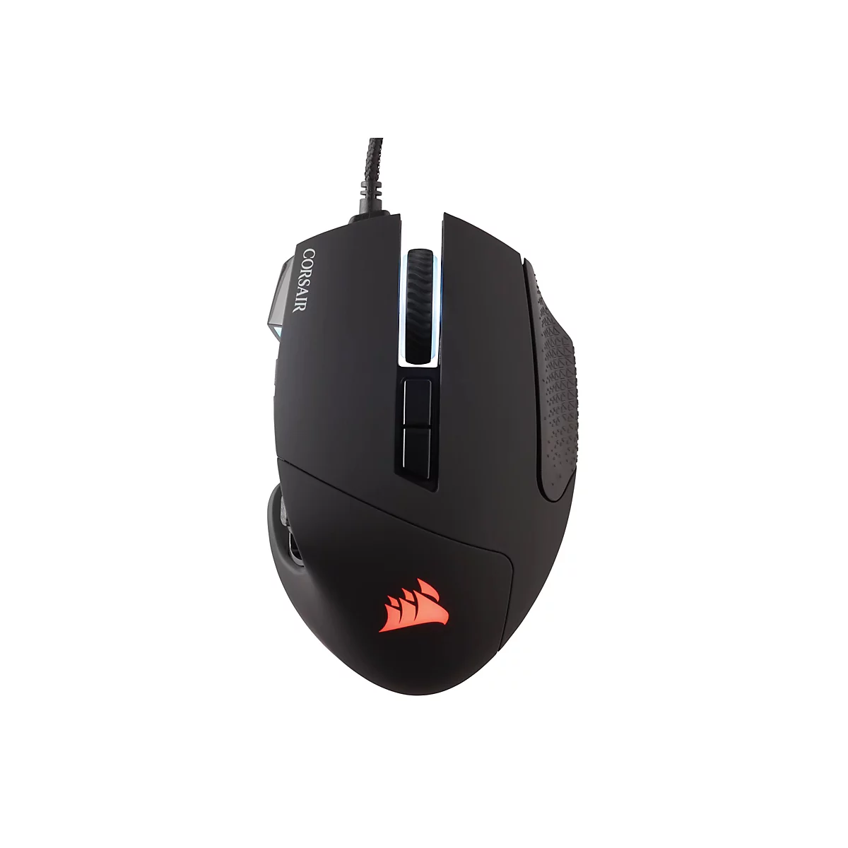 CORSAIR Scimitar Elite - Maus - RGB - optisch - 16 Tasten - kabellos, kabelgebunden