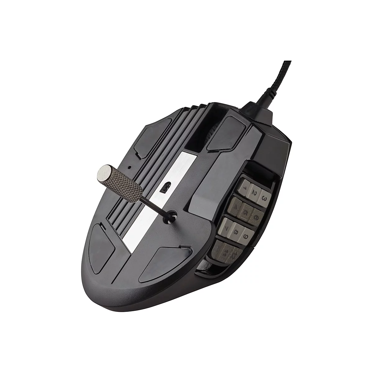 CORSAIR Scimitar Elite - Maus - RGB - optisch - 16 Tasten - kabellos, kabelgebunden