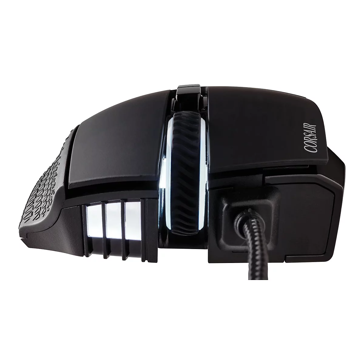 CORSAIR Scimitar Elite - Maus - RGB - optisch - 16 Tasten - kabellos, kabelgebunden