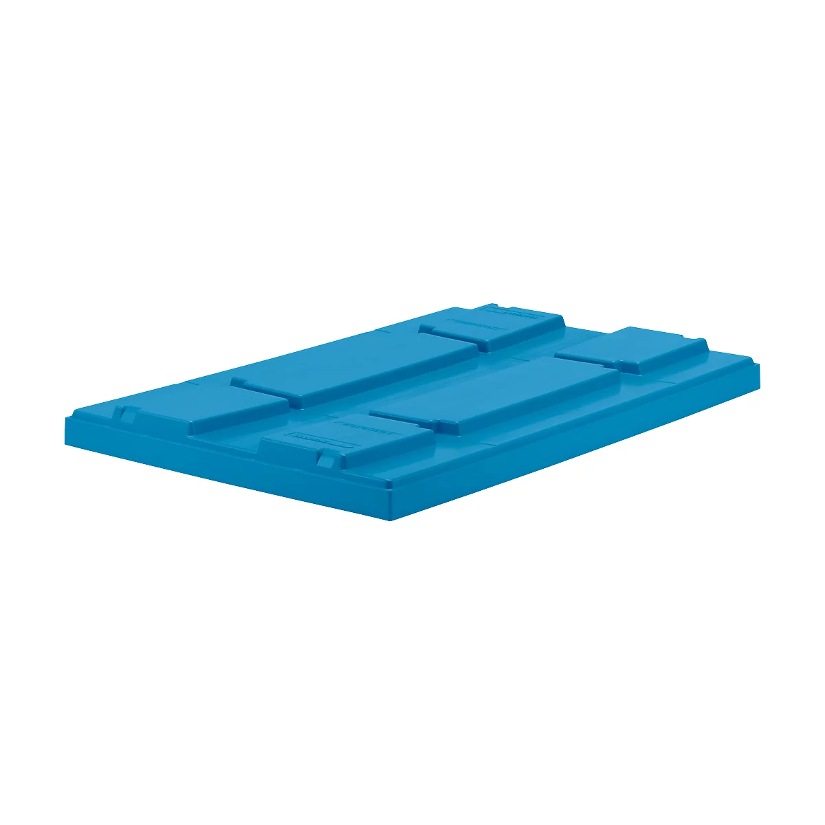 Couvercle A 1208 PP, pour bacs pour petites pièces, l. 1200 x P 800 mm, bleu clair