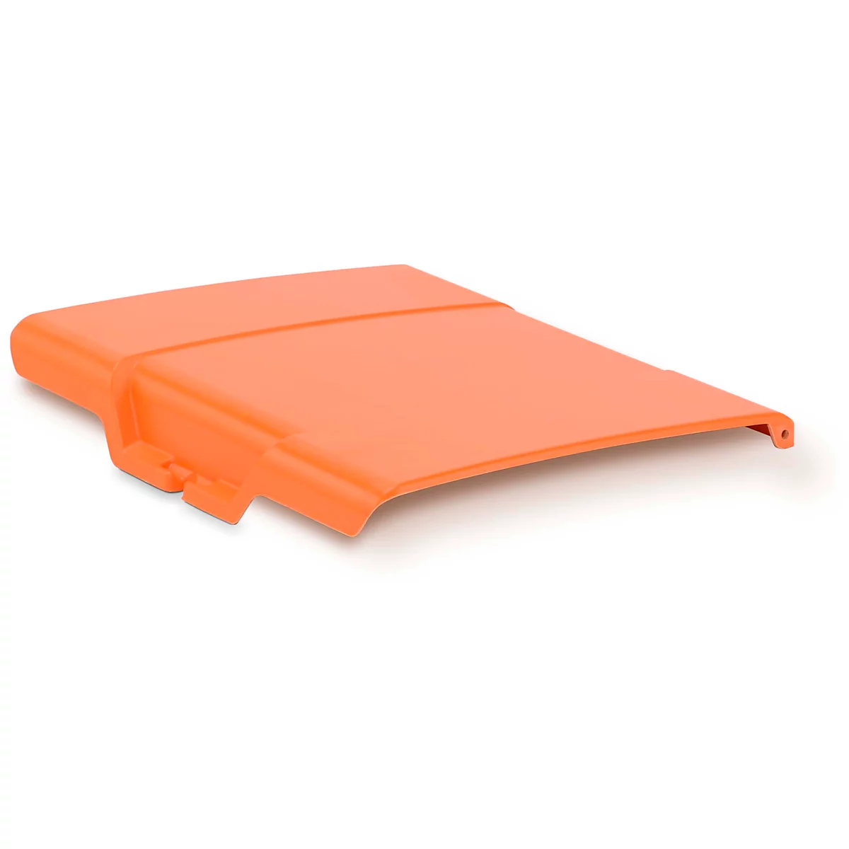 Couvercle à charnière pour station-service mobile CEMO DT-Mobil Easy 210 l, orange