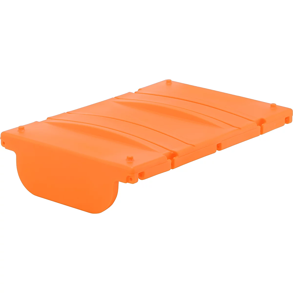 Couvercle à charnière pour station-service mobile CEMO DT-Mobil Easy 430 l/460 l/600 l/980 l &amp; DT-Mobil Easy 850/100 l, orange