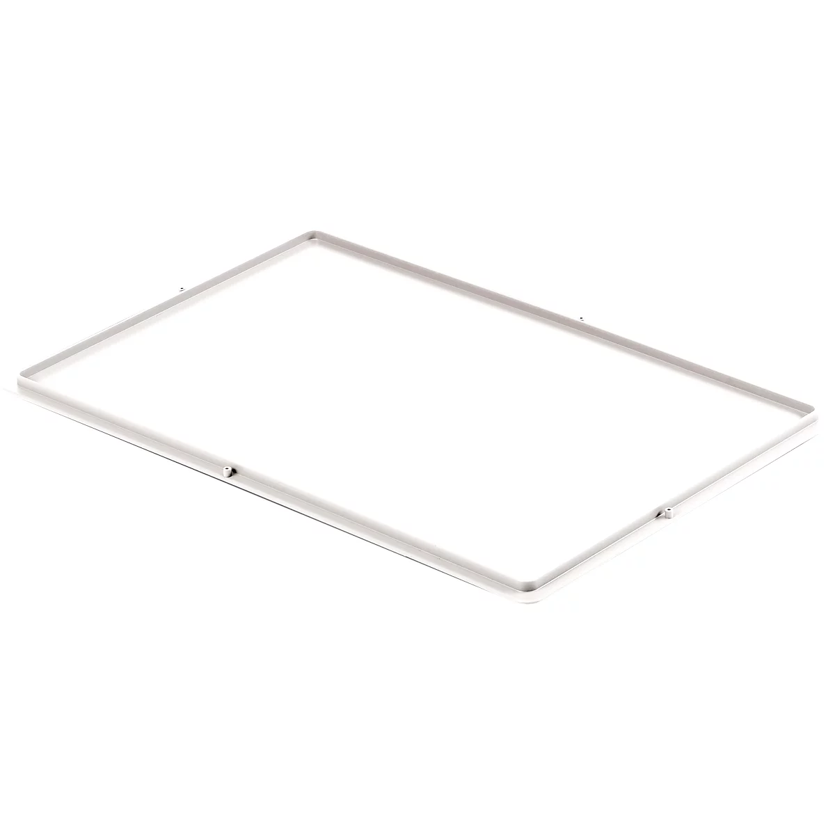 Couvercle cloche Ringoplast, pour bac à pâte à pizza, qualité alimentaire, empilable, résistant à la température, L 600 x l 400 mm, naturel
