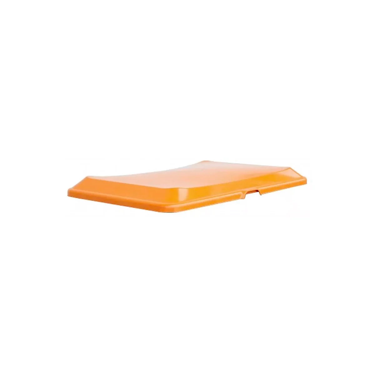 Couvercle empilable Cemo, pour bacs rectangulaires 400 l, capacité de charge jusqu'à 400 kg, orange