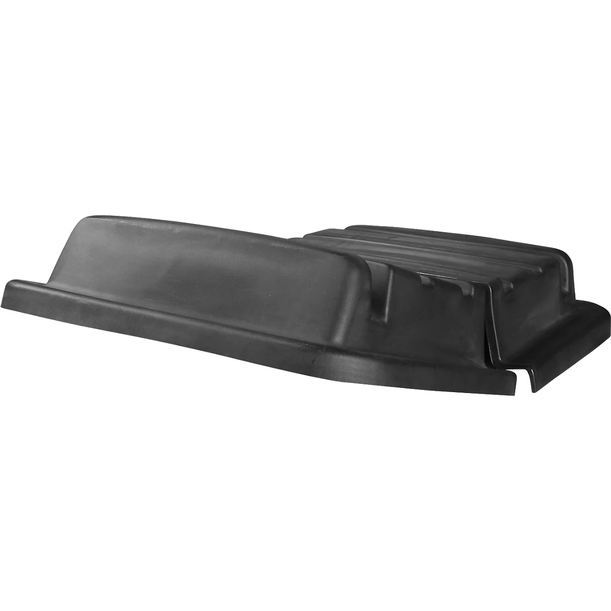Couvercle pour bac de transport Rubbermaid Cube Truck, adapté au Cube Truck 0,6 m³, L 1231 x l 863 mm, noir