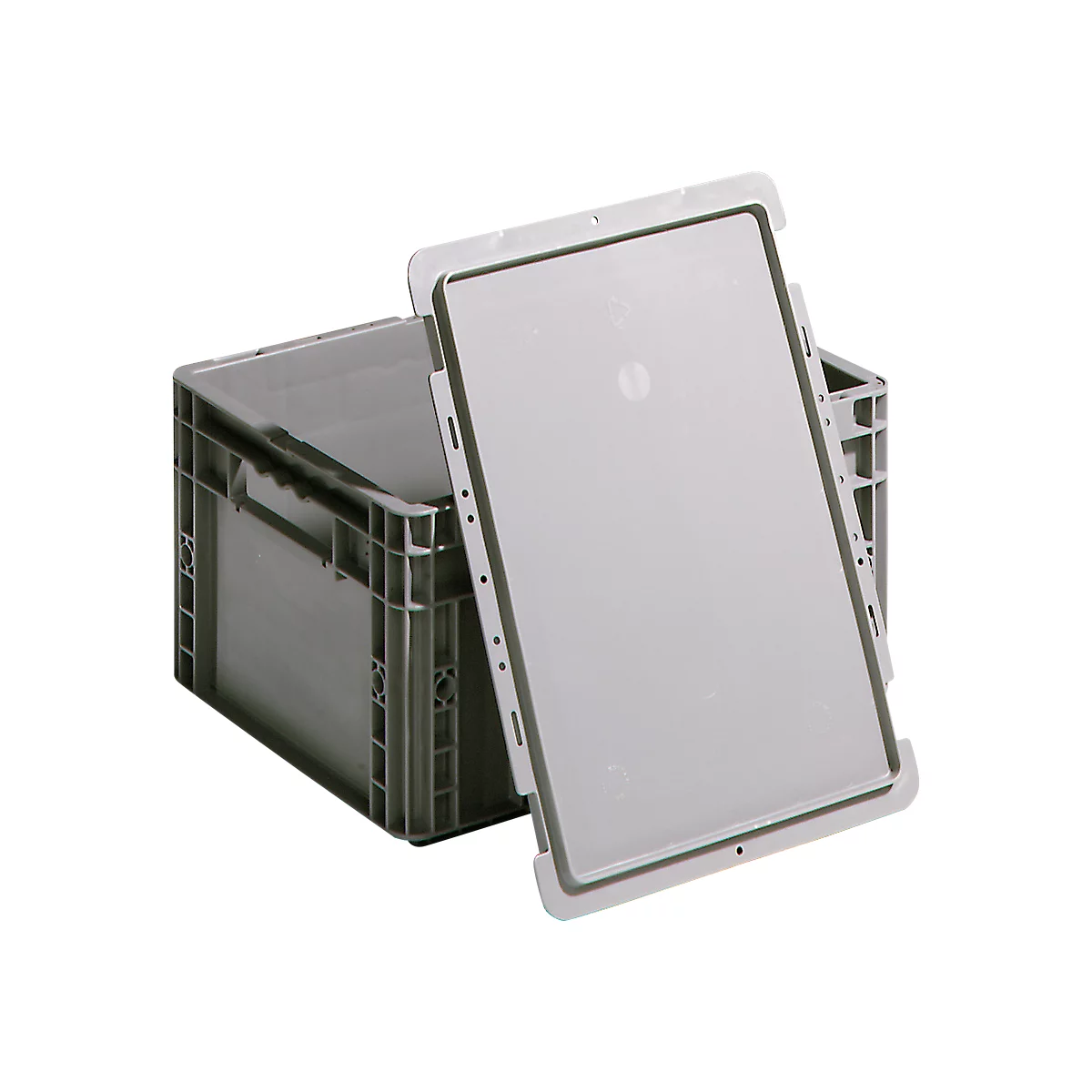 Couvercle pour bac MF-3120 - PP - gris