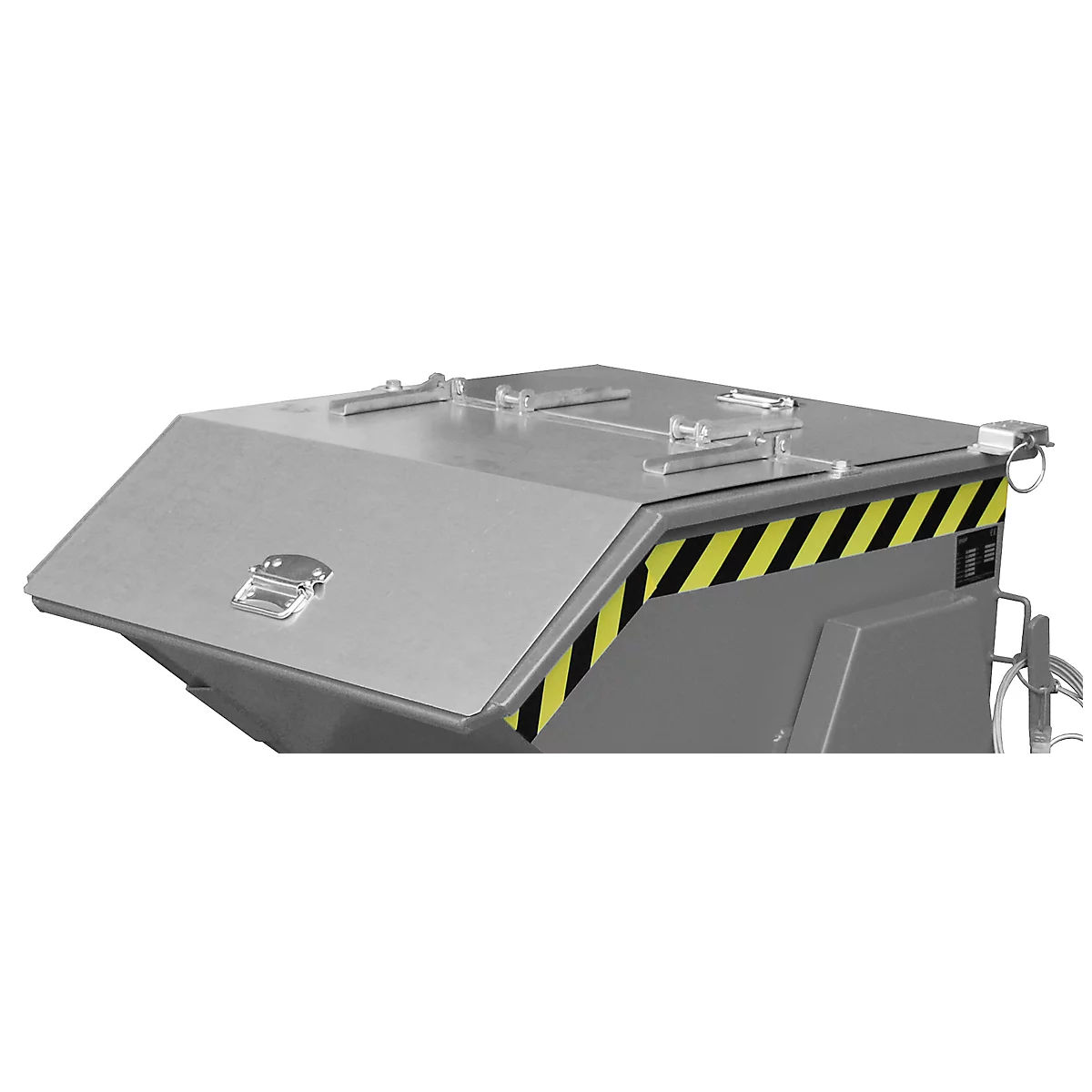 Couvercle, pour bennes basculantes de type BK 300, galvanisé