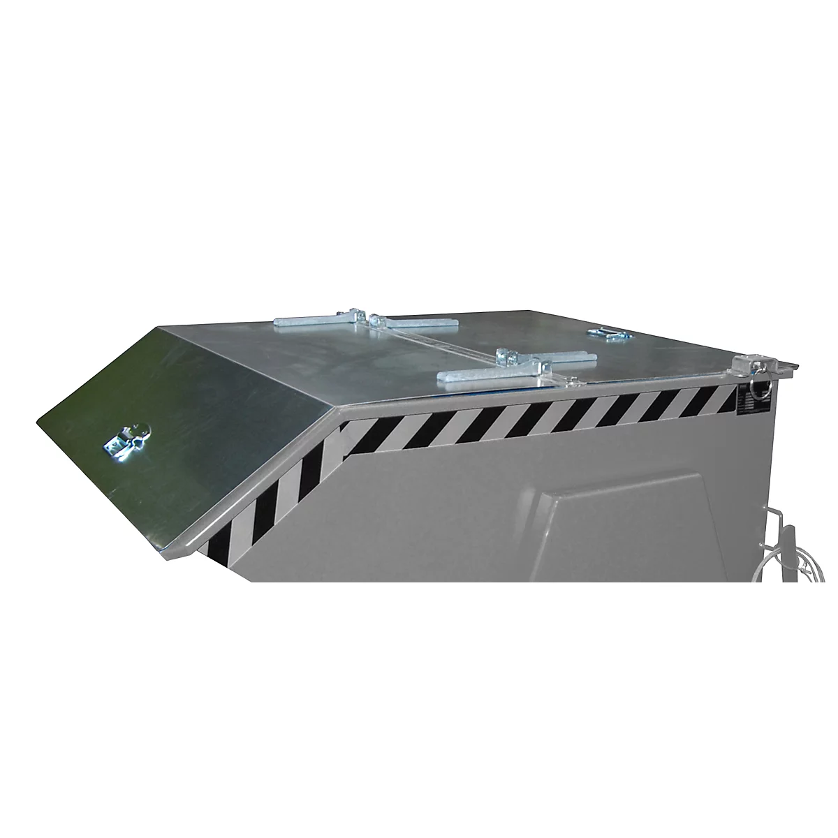 Couvercle, pour bennes basculantes de type BK 800, galvanisé