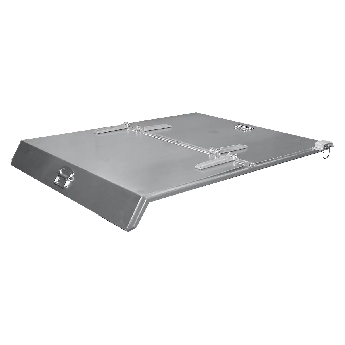 Couvercle pour conteneur basculant automatique de type 4A 600, galvanisé