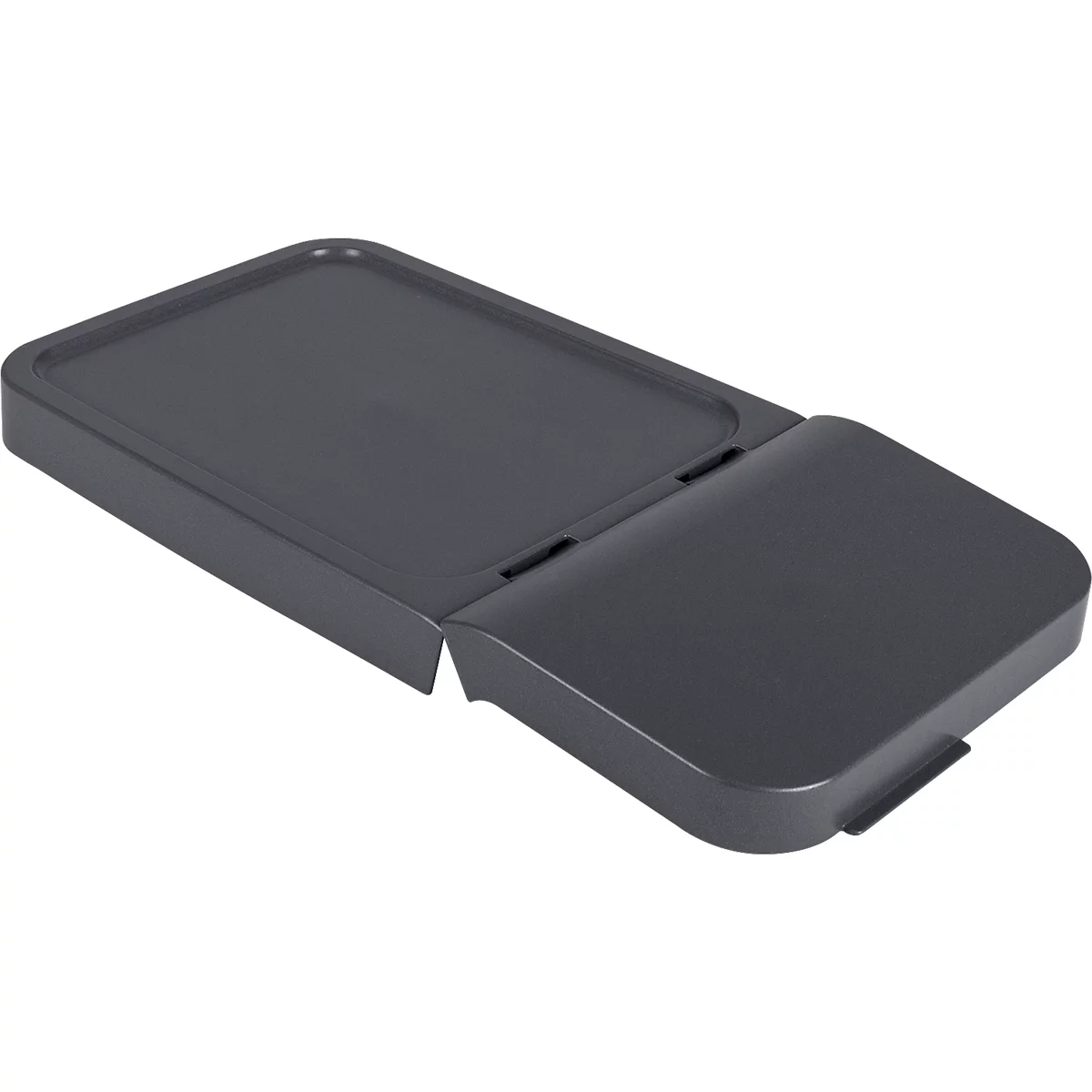 Couvercle Sunware®, pour boîte de transport Sigma Home de 30 l, L 283 x l 570 x H 50 mm, polypropylène recyclé, anthracite