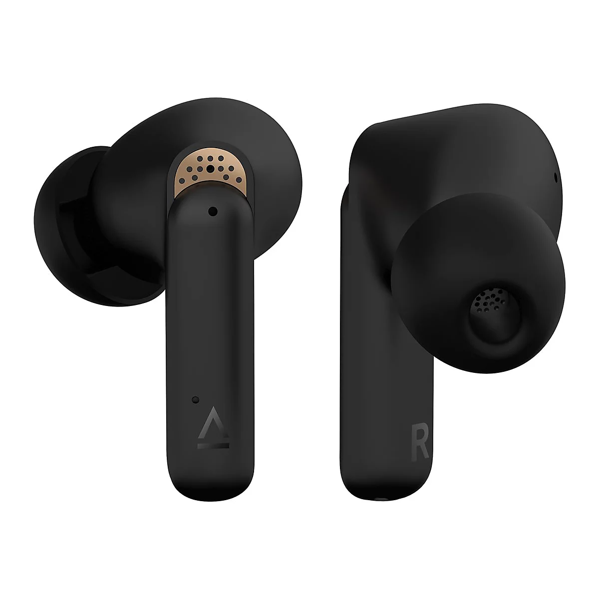 Creative Aurvana Ace - True Wireless-Kopfhörer mit Mikrofon - im Ohr - Bluetooth - aktive Rauschunterdrückung - Schwarz, Cooper