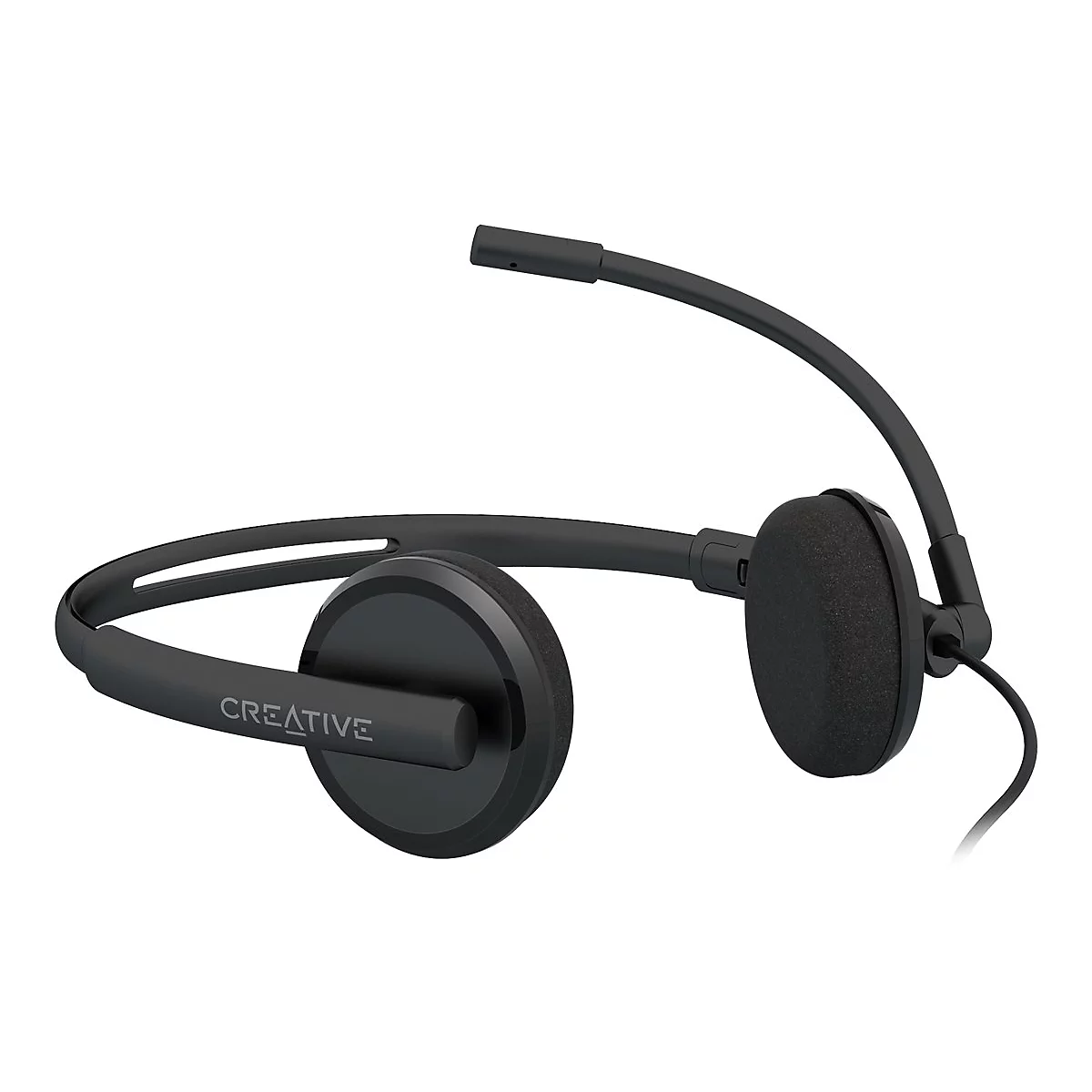 Creative HS-220 - Headset - On-Ear - kabelgebunden - USB-A - Schwarz