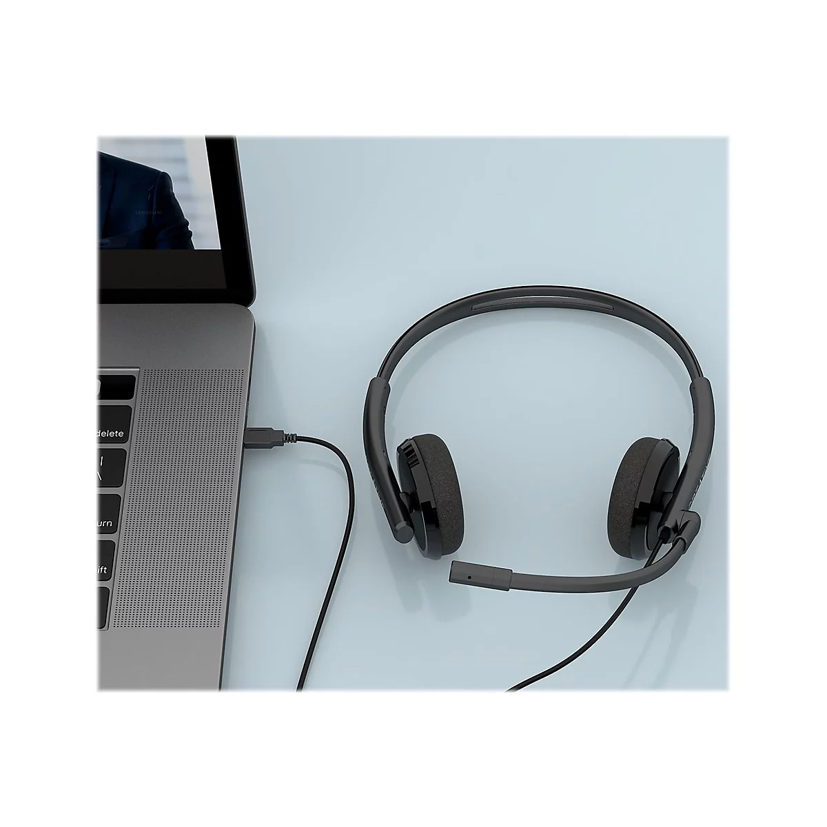 Creative HS-220 - Headset - On-Ear - kabelgebunden - USB-A - Schwarz