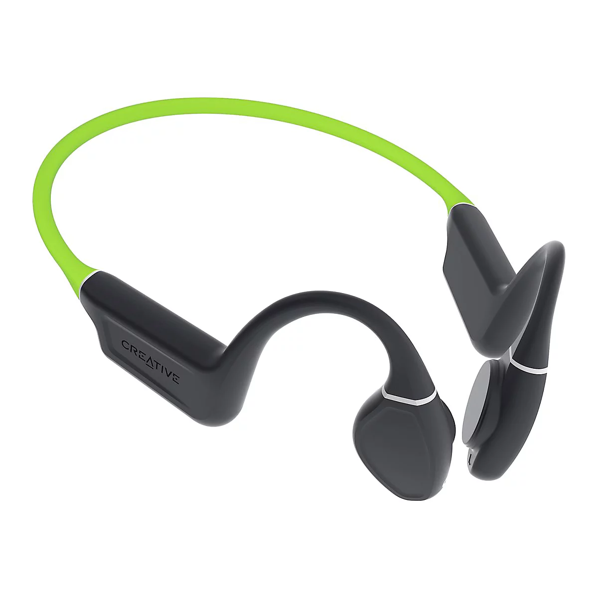 Creative Outlier Free+ - Kopfhörer mit Mikrofon - offenes Ohr - hinter dem Nacken angebracht - Bluetooth - kabellos