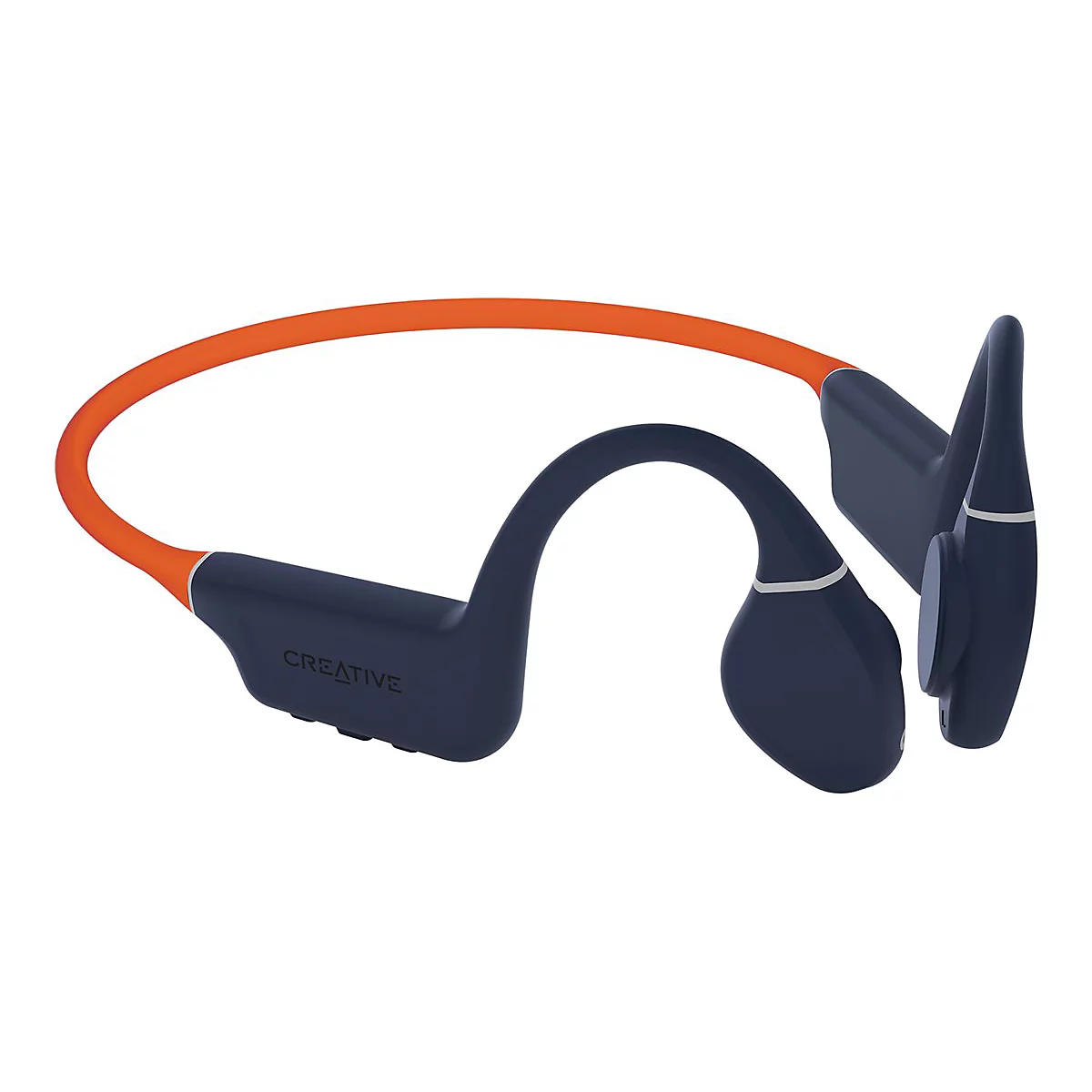 Creative Outlier Free Pro+ - Kopfhörer mit Mikrofon - offenes Ohr - hinter dem Nacken angebracht - Bluetooth - kabellos