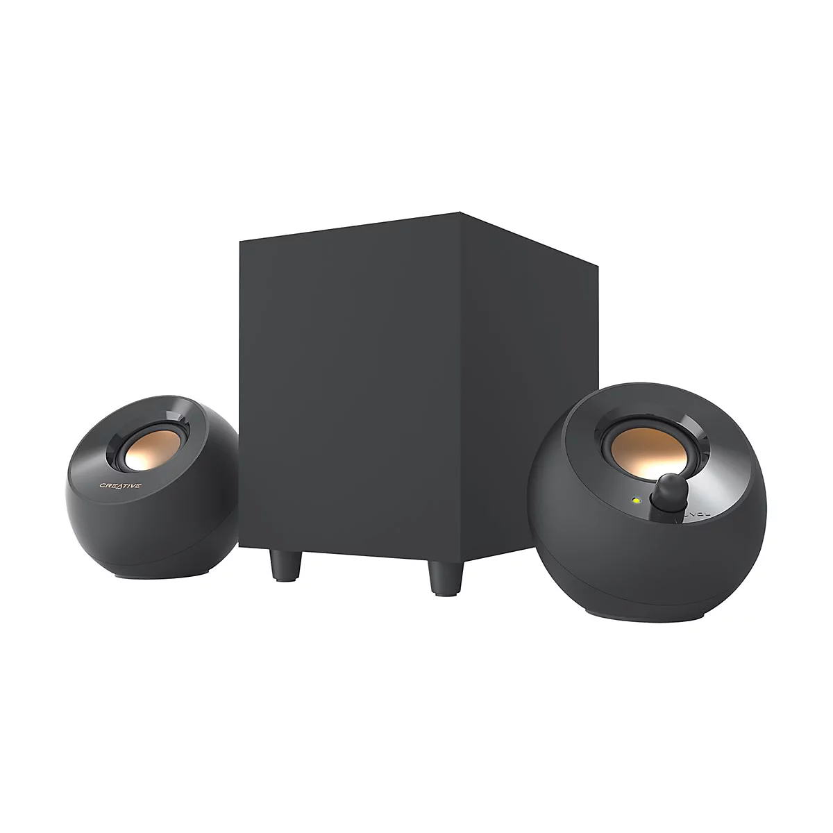 Creative Pebble Plus - Lautsprechersystem - für PC
