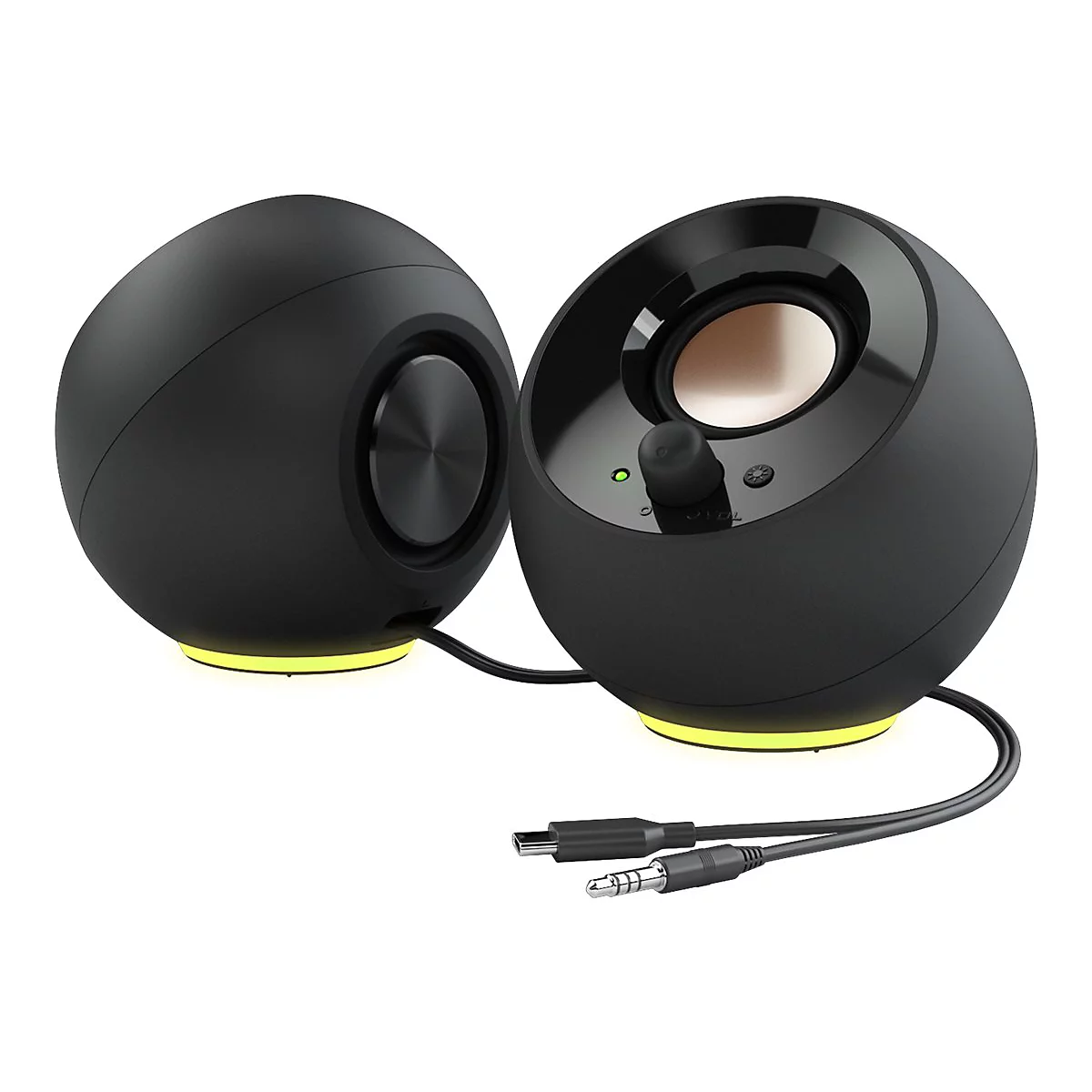 Creative Pebble SE - Lautsprecher - für PC - 2.0-Kanal - 4.4 Watt - Schwarz