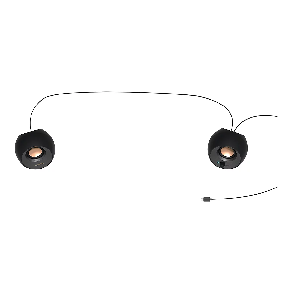 Creative Pebble V3 - Lautsprecher - für PC - 2.0-Kanal - kabellos - Bluetooth