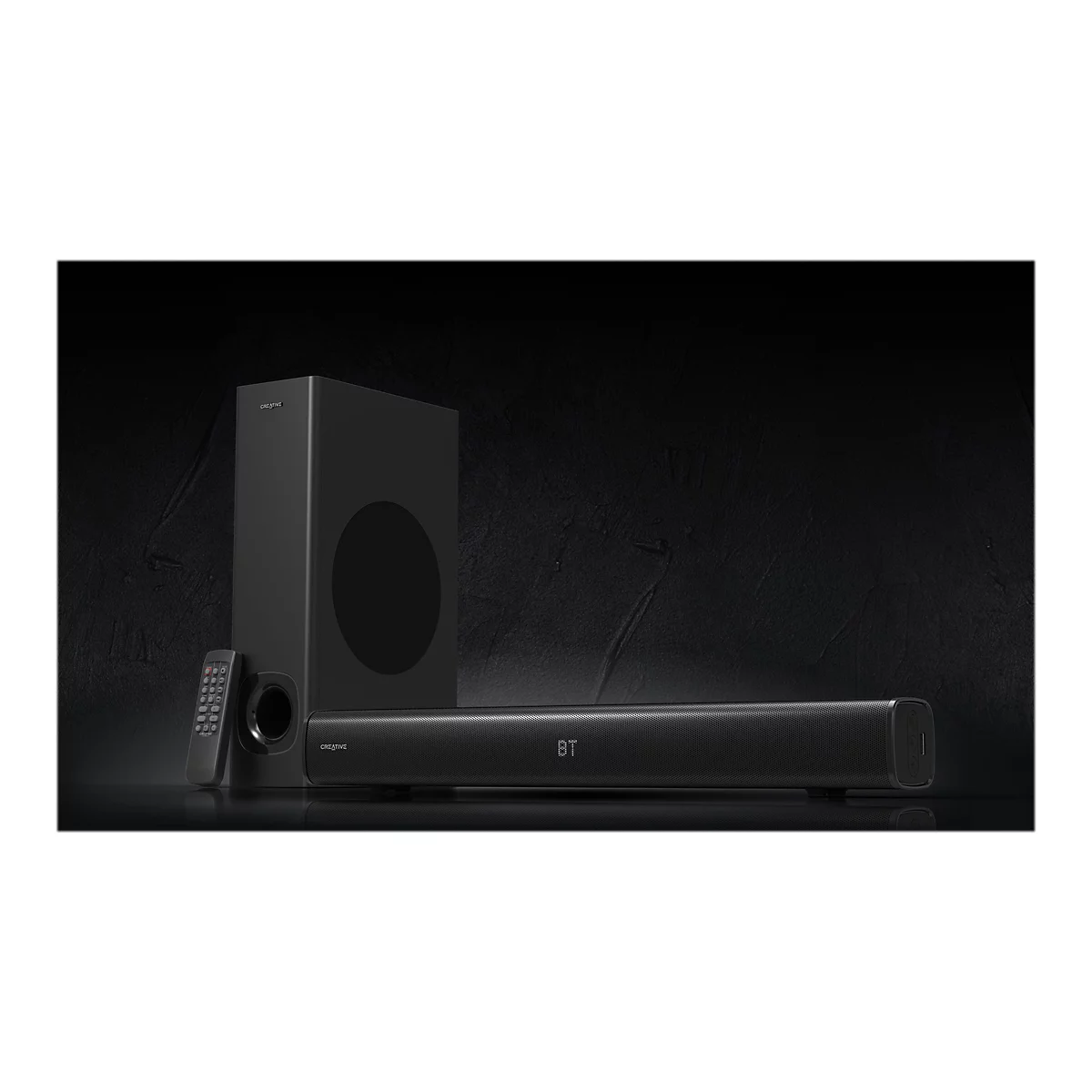Creative Stage - Soundleistensystem - für TV/Monitor - kabellos