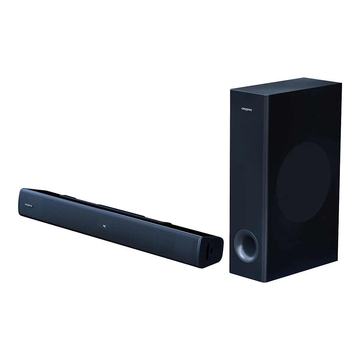 Creative Stage V2 - Soundleistensystem - für TV/Monitor - 2.1-Kanal - kabellos - Bluetooth