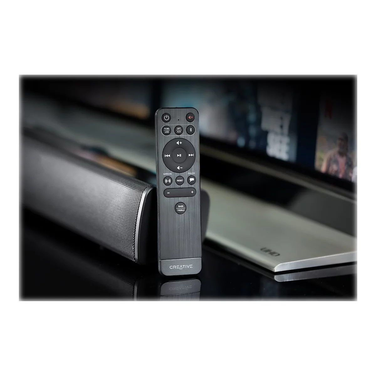 Creative Stage V2 - Soundleistensystem - für TV/Monitor - 2.1-Kanal - kabellos - Bluetooth