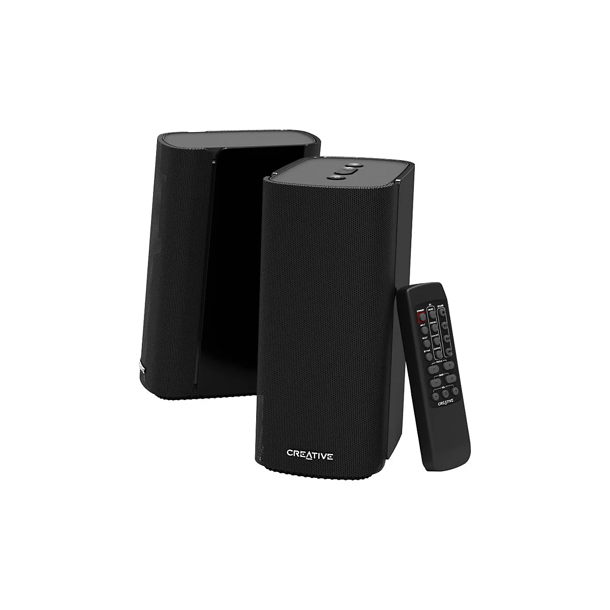 Creative T100 - Lautsprecher - für PC - kabellos - Bluetooth - 40 Watt (Gesamt)
