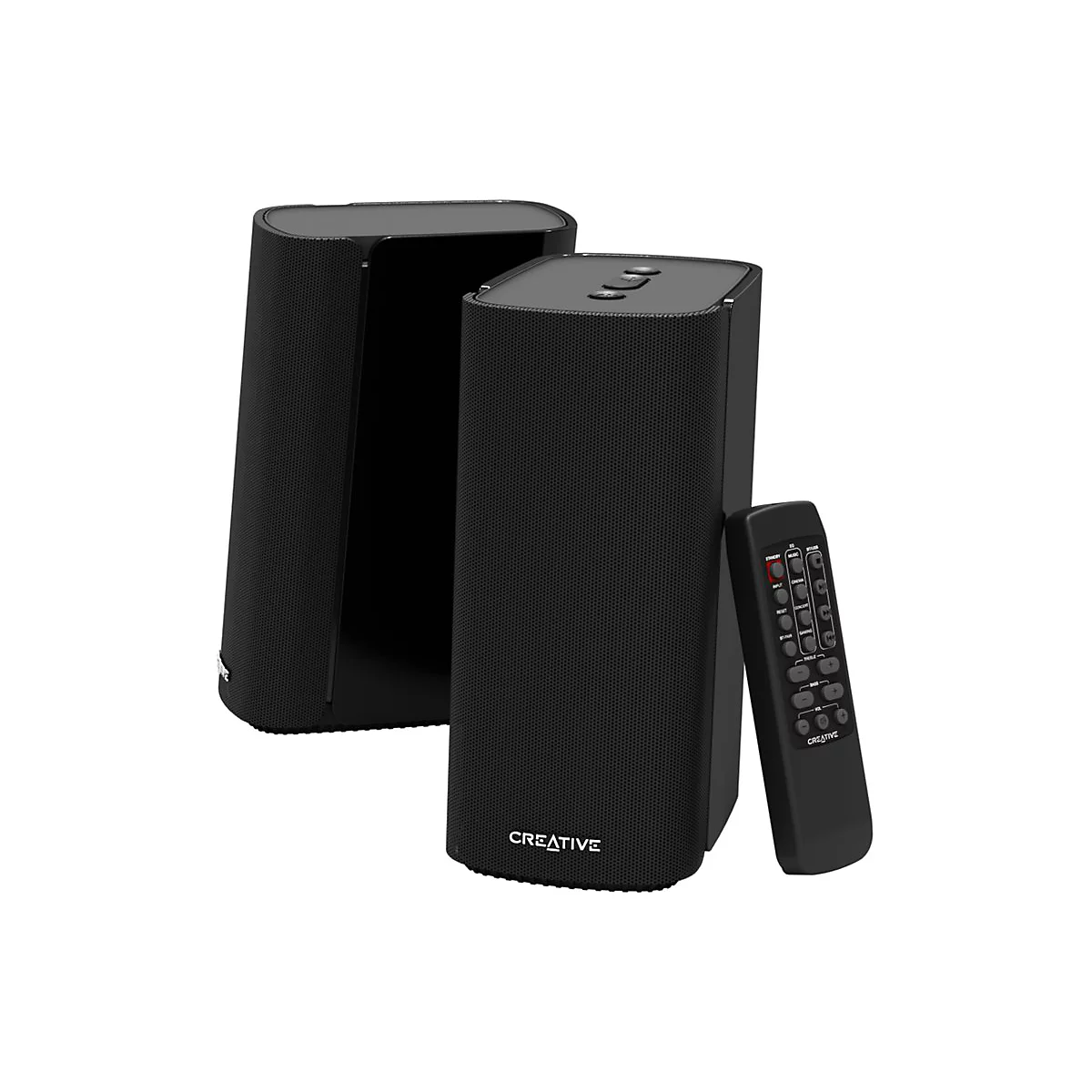 Creative T100 - Lautsprecher - für PC - kabellos - Bluetooth - 40 Watt (Gesamt)