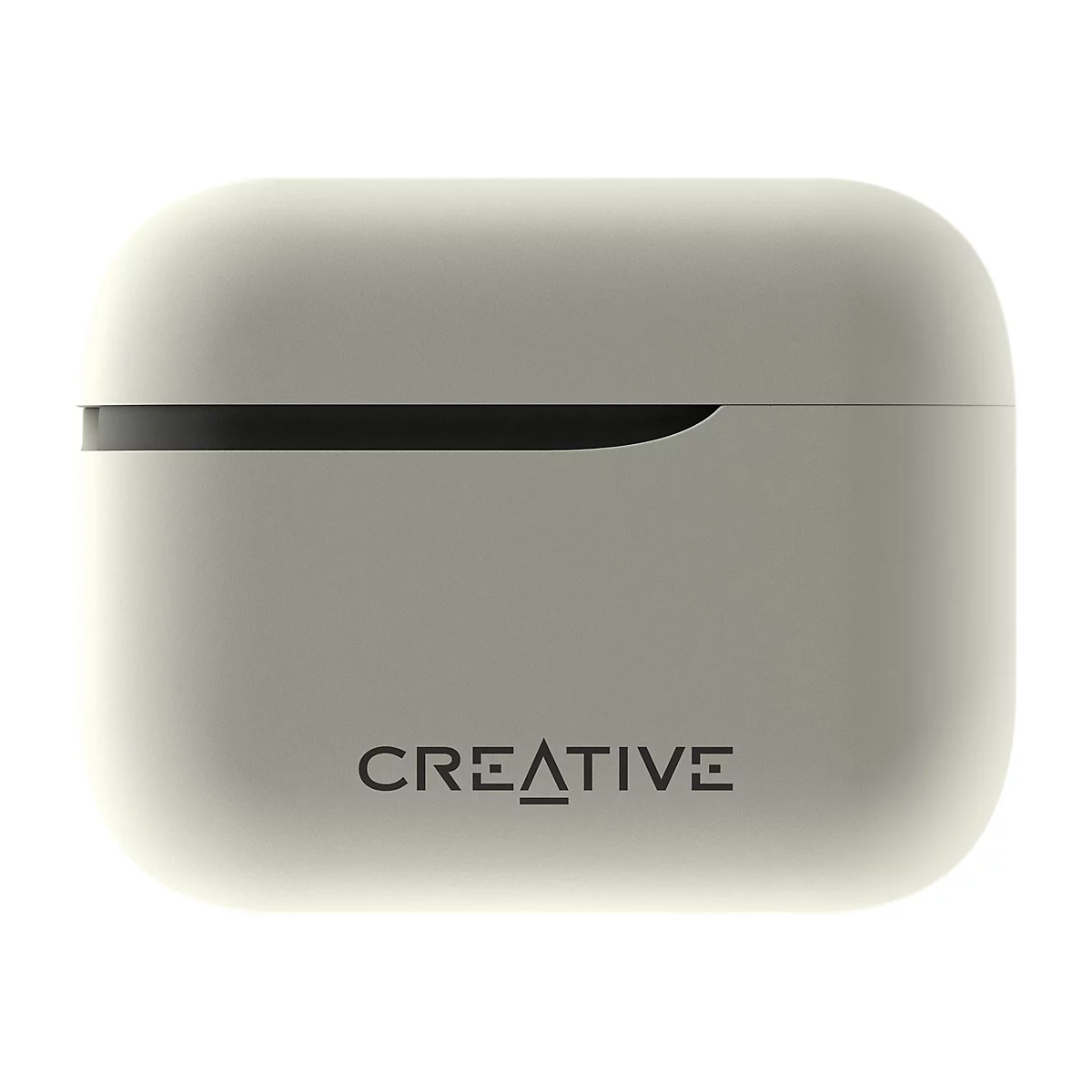 Creative Zen Air Plus - True Wireless-Kopfhörer mit Mikrofon - im Ohr - Bluetooth - aktive Rauschunterdrückung - Cremefarben