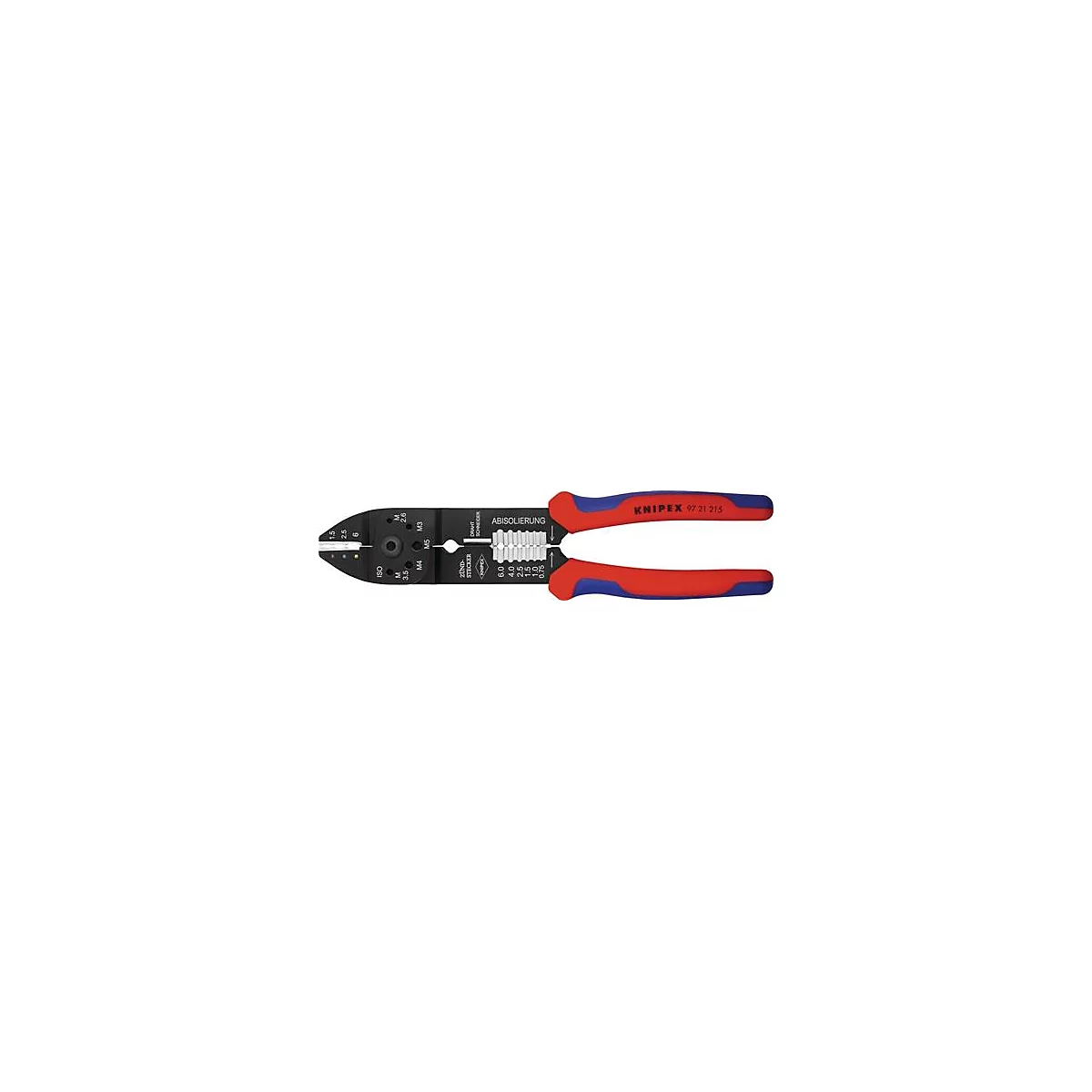 Crimpzange L.230mm 0,5-6 (AWG 20-10) mm2 KNIPEX
