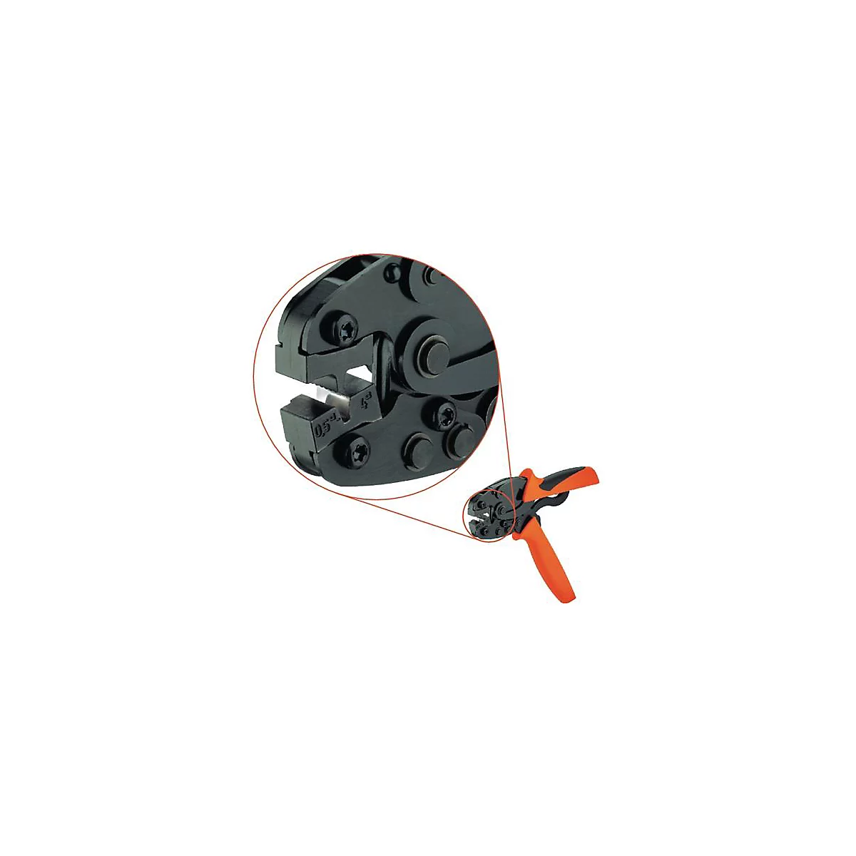 Crimpzange PZ 4 L.200mm 0,5-4 (AWG 20...12) mm2 WEIDMÜLLER