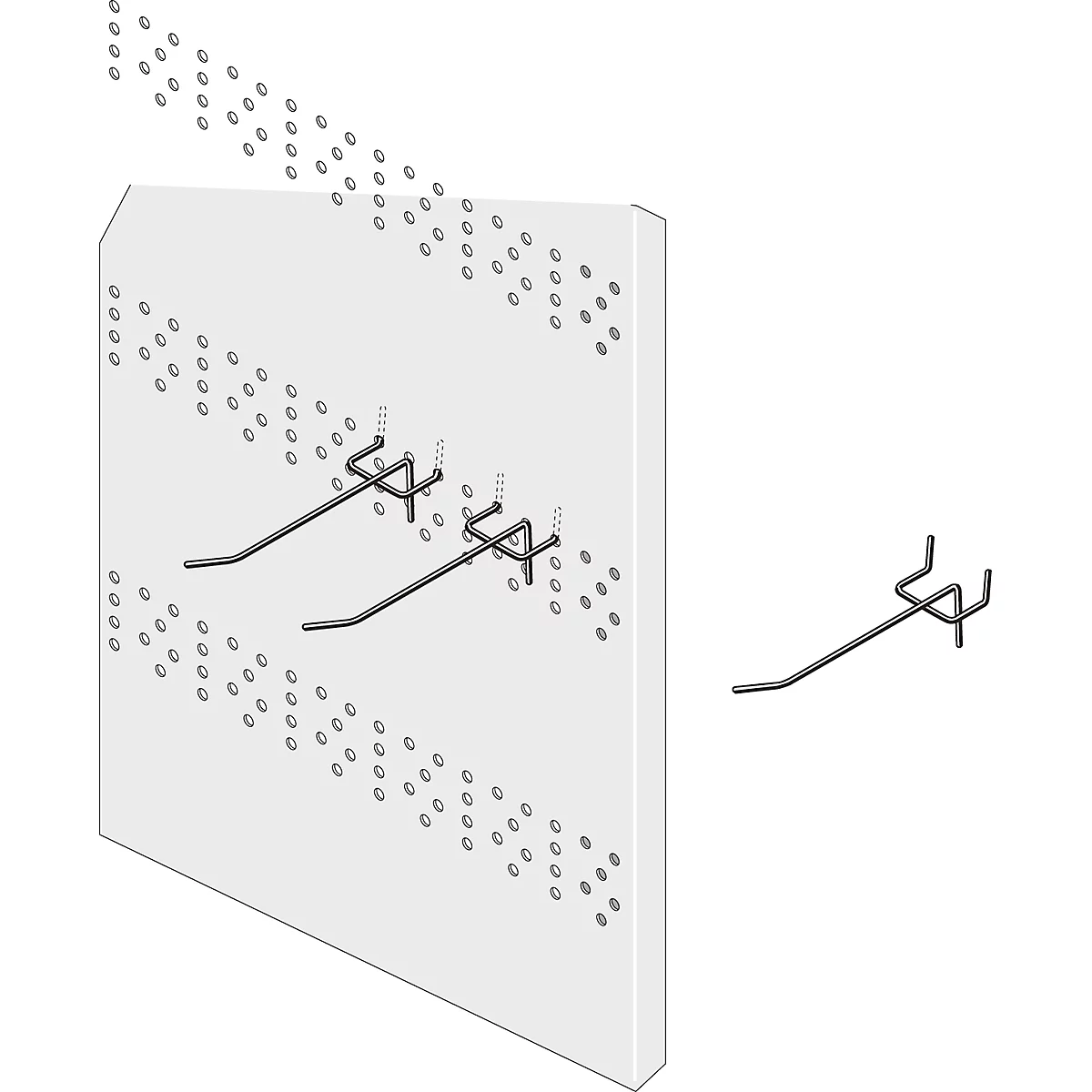 Systèmes de panneaux perforés