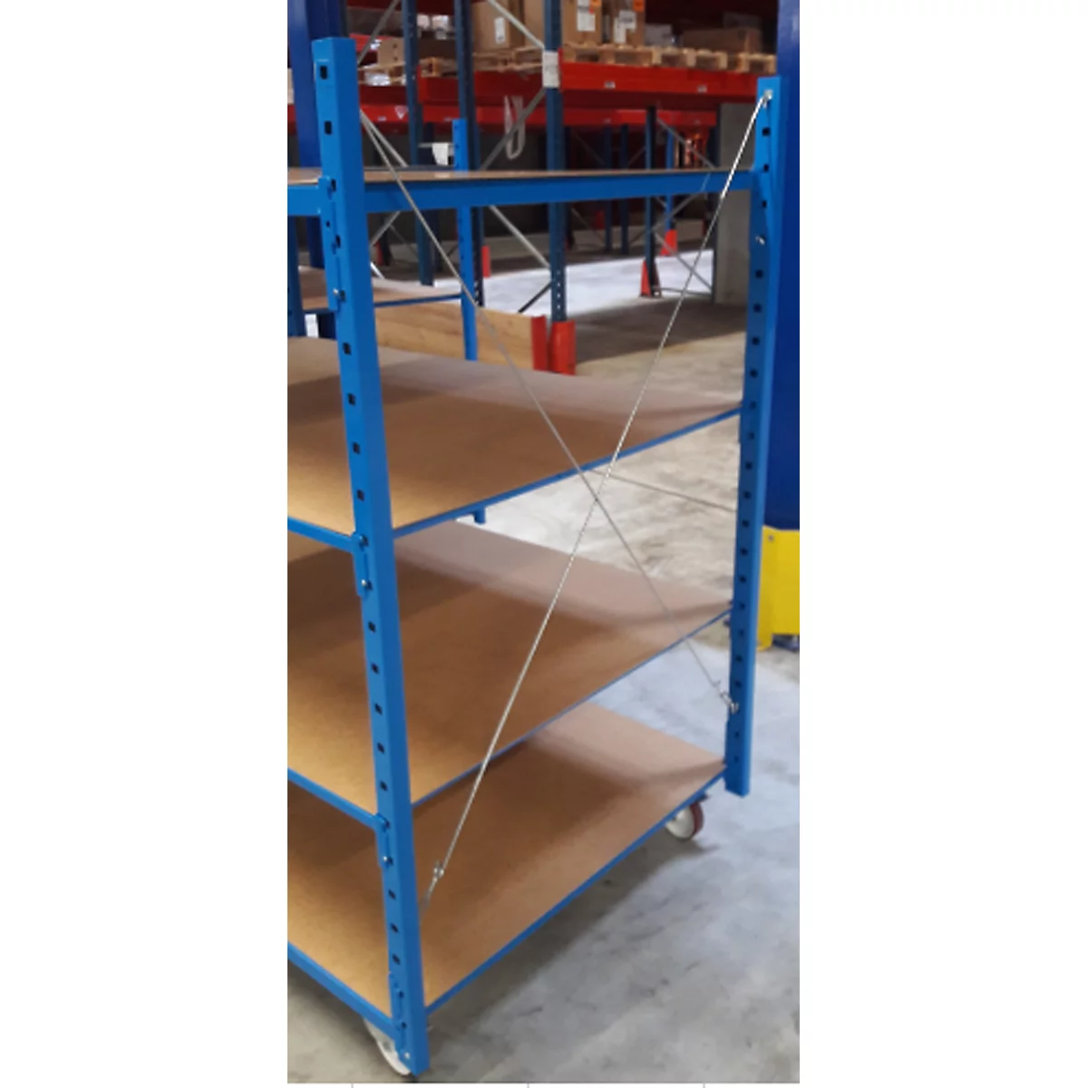 Croisillon latéral pour rayonnage, galvanisé