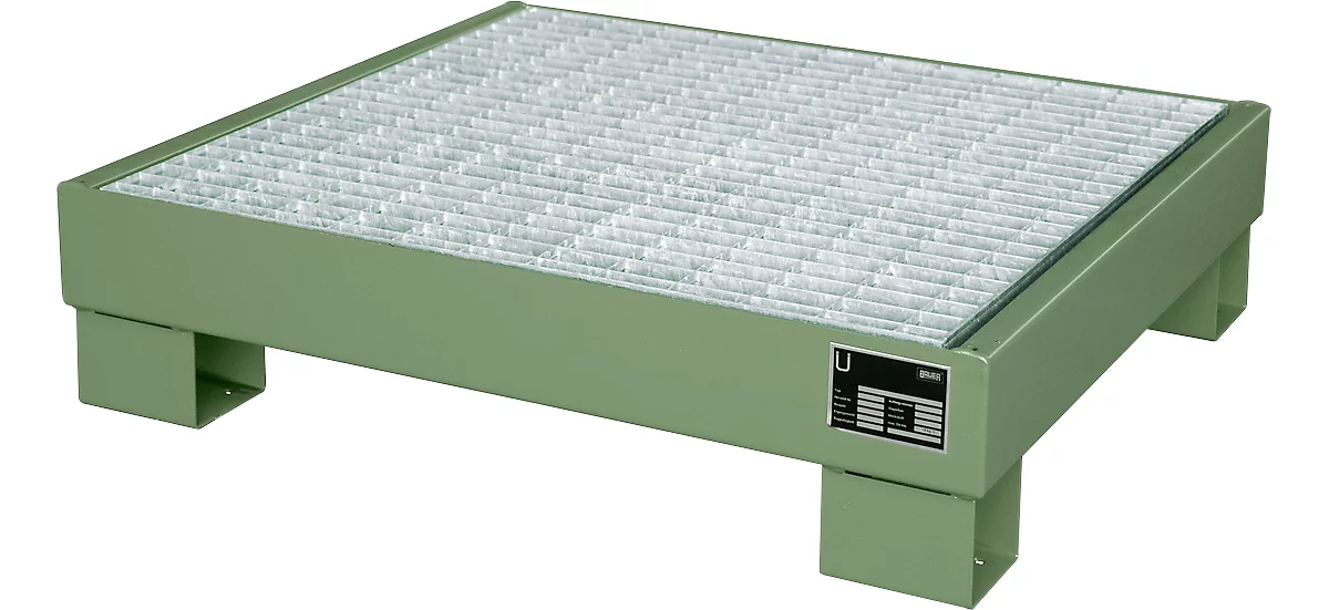 Cubeta colectora AW 60-2/M verde RAL6011