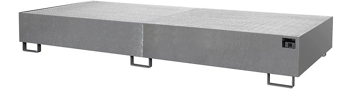 Cubeta para estantería tipo RW/GR 3300-2, con rejilla, galvanizado