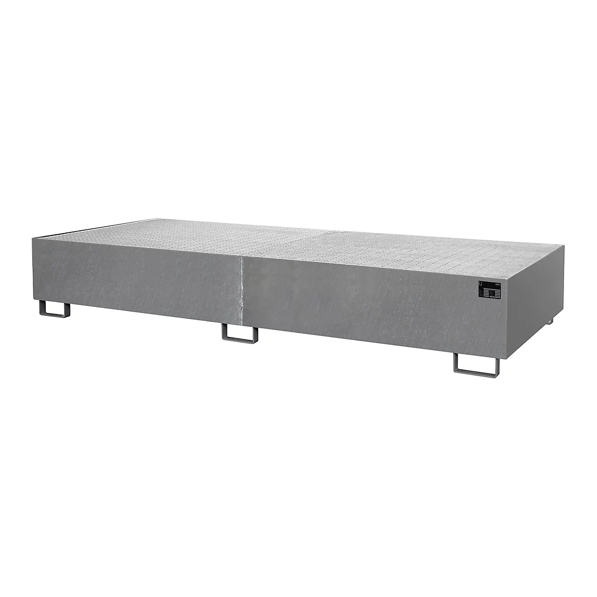 Cubeta para estantería tipo RW/GR 3300-3, con rejilla, galvanizado