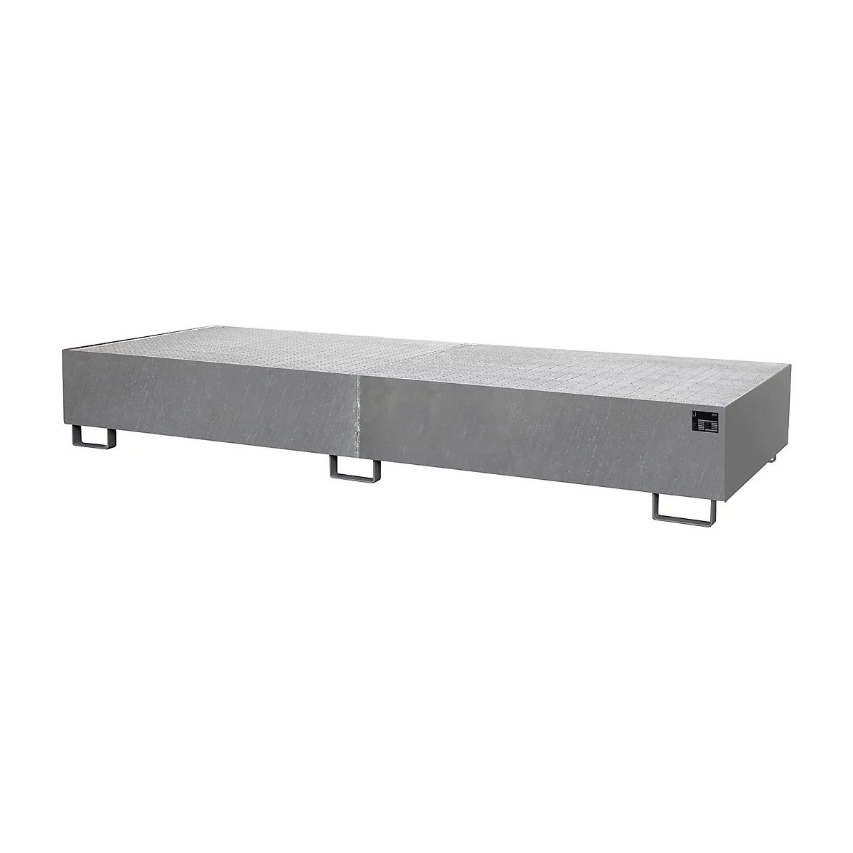 Cubeta para estantería tipo RW/GR 3600-3, con rejilla, galvanizado