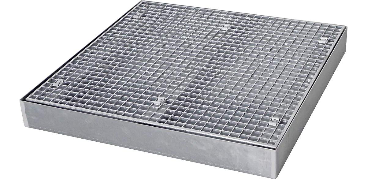 Cubeta plana SAFE FW3, 1000 x 1000 x 118 mm