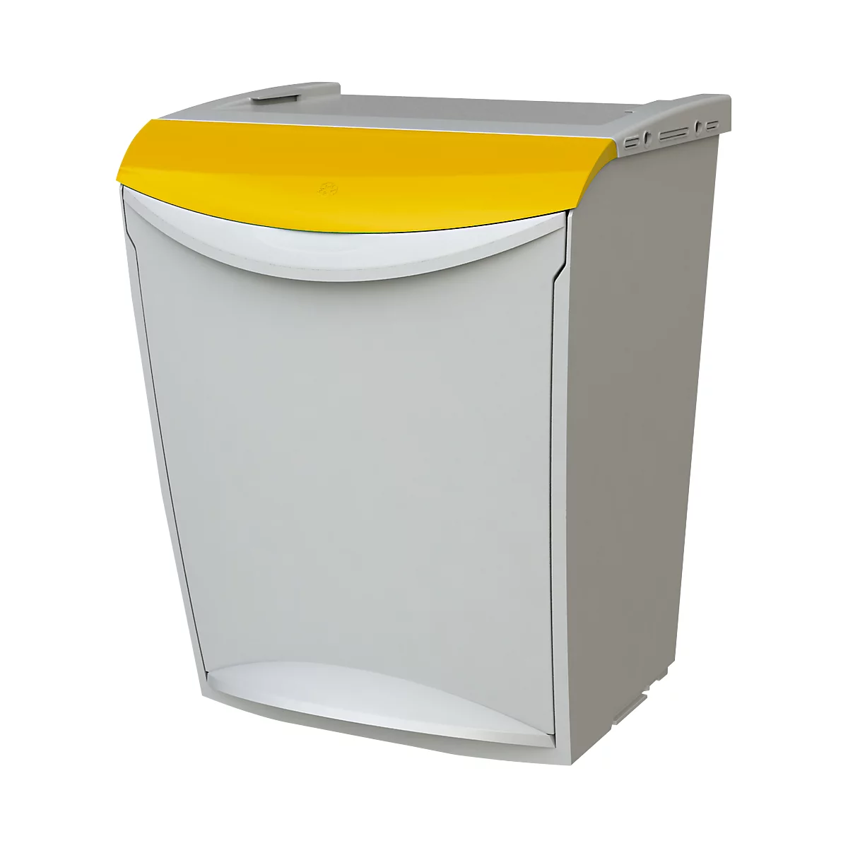 Cubo de basura Öko Fancy, 25 l, amarillo