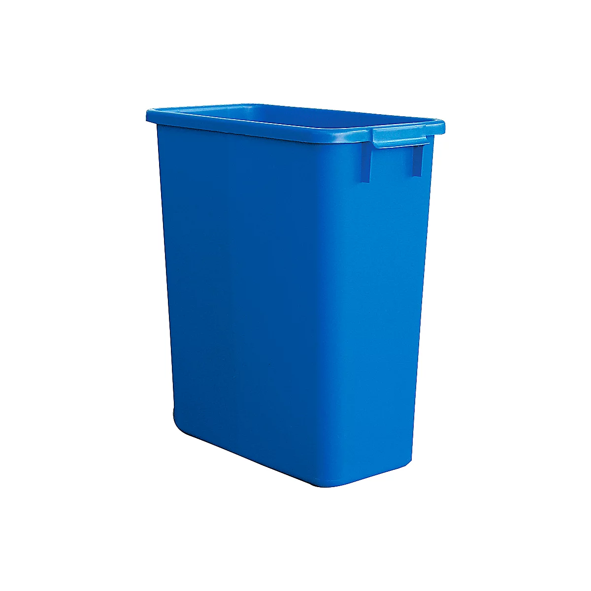 Cubo de basura sin tapa, 60 l, azul