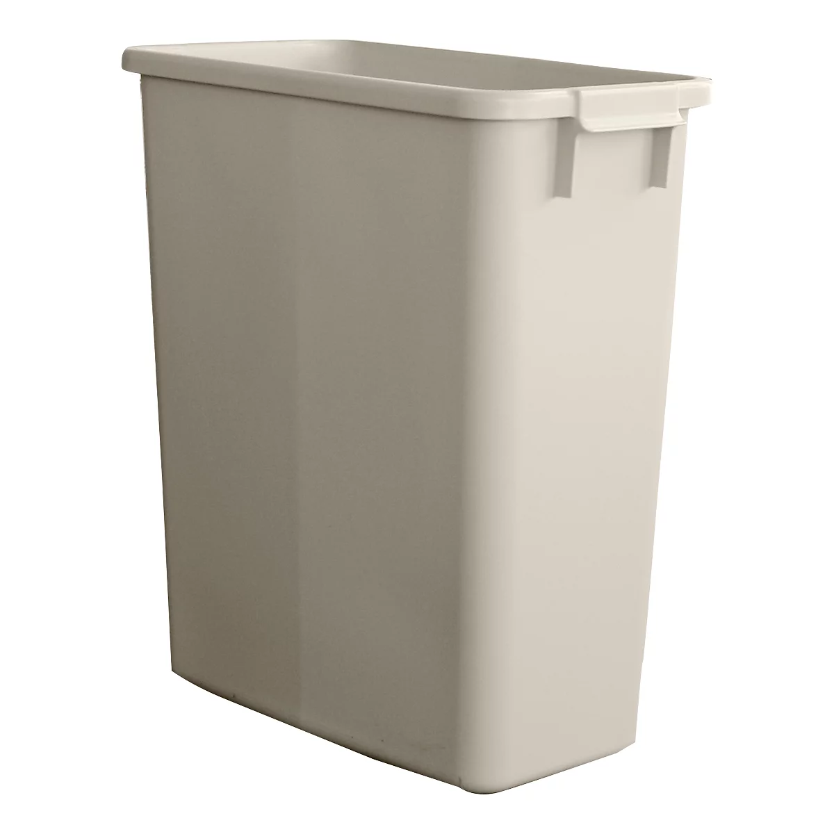 Cubo de basura sin tapa, 60 l, gris