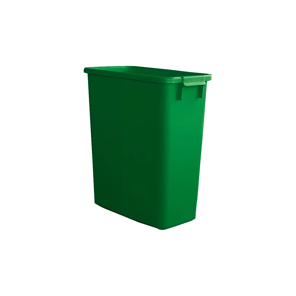 Cubo de basura sin tapa, 60 l, verde