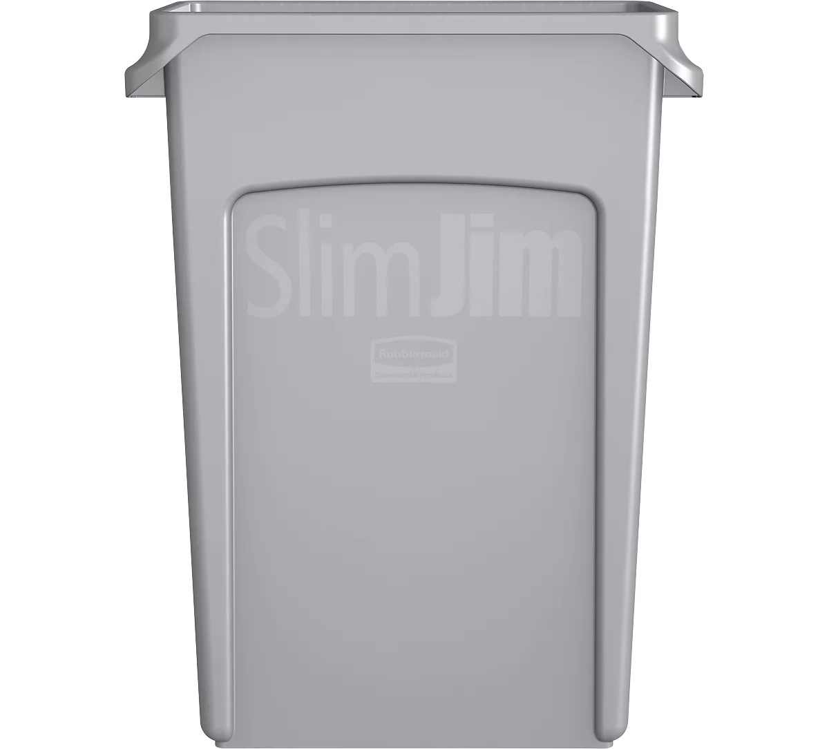 Cubo de basura Slim Jim®, 87 l, gris