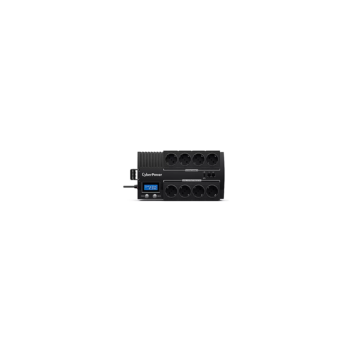 CyberPower BRICs II BR700ELCD - USV - Wechselstrom 230 V - 420 Watt - 700 VA - 7 Ah