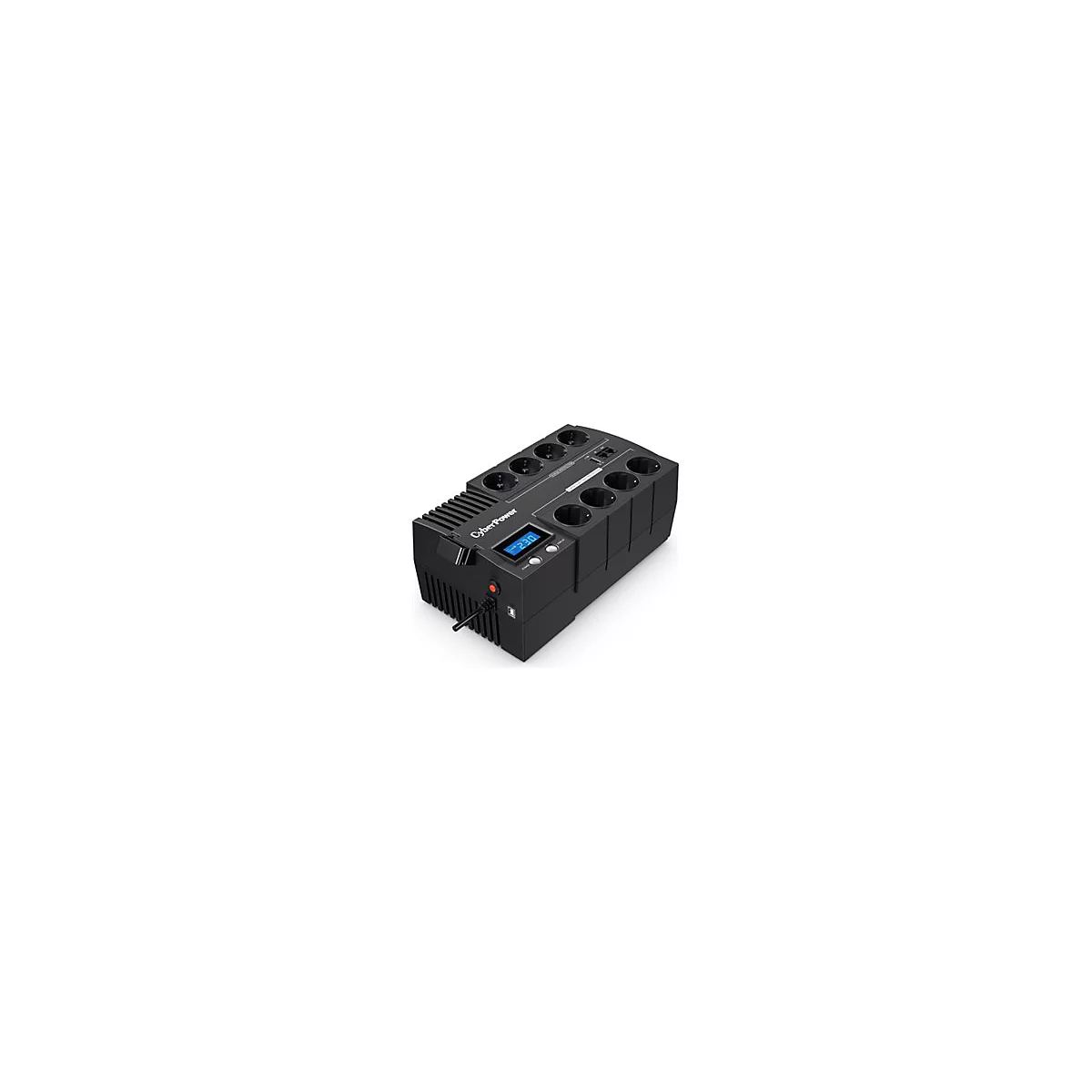 CyberPower BRICs LCD Series BR1000ELCD - USV - Wechselstrom 220/230/240 V - 600 Watt - 1000 VA - USB
